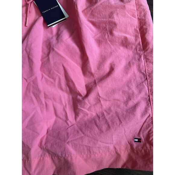 Tommy Hilfiger Men's Regular fit drawstring 7" swim shorts Peach pink  XXL - Picture 3 of 8